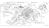 Diagram for 1990 Nissan Hardbody Pickup (D21) Air Duct - 27135-01G00