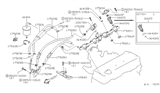 Diagram for Nissan Hardbody Pickup (D21U) Fuel Injector - 16600-72P10