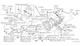 Diagram for 1986 Nissan 200SX Speed Sensor - 32702-F6118