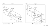 Diagram for 1992 Nissan Pathfinder Clutch Slave Cylinder - 30620-09G00