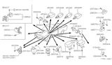 Diagram for 1988 Nissan Pathfinder Horn - 25620-01G00