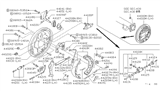 Diagram for 1995 Nissan Stanza Brake Bleeder Screw - 41128-U5200