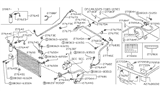 Diagram for Nissan Hardbody Pickup (D21) A/C Hose - 92490-86G60