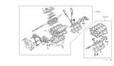 Diagram for 1990 Nissan Pathfinder Spool Valve - 10102-12GD0