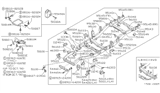 Diagram for 1992 Nissan Hardbody Pickup (D21) Motor And Transmission Mount - 50310-01G00