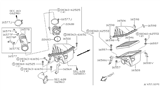 Diagram for 1991 Nissan Hardbody Pickup (D21) Air Duct - 16554-86G00