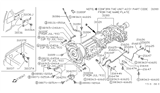 Diagram for 1995 Nissan Hardbody Pickup (D21U) Transmission Assembly - 31000-45X72