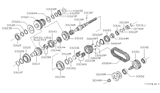 Diagram for 2001 Nissan Xterra Needle Bearing - 33137-33G00