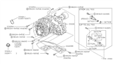 Diagram for Nissan Hardbody Pickup (D21U) Transfer Case - 33100-45G20