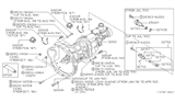 Diagram for Nissan Hardbody Pickup (D21) Transmission Assembly - 32010-01G11