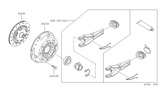 Diagram for Nissan Pathfinder Pressure Plate - 30210-31G00