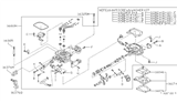 Diagram for Nissan Hardbody Pickup (D21) Throttle Body - 16010-12G62