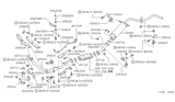 Diagram for 1987 Nissan Pathfinder Exhaust Hanger - 20711-32G00