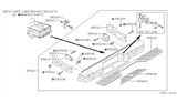 Diagram for 1992 Nissan Hardbody Pickup (D21) Bumper - 85011-S3826