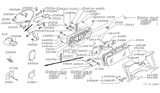 Diagram for 1994 Nissan 240SX Coolant Temperature Sensor - 25080-89903