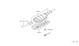 Diagram for 1993 Nissan Pathfinder Catalytic Converter - 20802-83G27