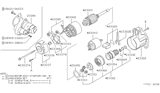 Diagram for 1990 Nissan Hardbody Pickup (D21) Starter Drive Gear - 23354-86G10