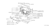 Diagram for 1987 Nissan Pathfinder Radiator Support - 62520-92G01