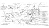 Diagram for 1993 Nissan Hardbody Pickup (D21) Transfer Case Seal - 33185-C6200