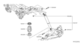 Diagram for 2018 Nissan Rogue Shock Absorber - E6210-4BA1D