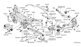 Diagram for 2015 Nissan Rogue Sway Bar Bushing - 54613-4BA1B