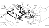 Diagram for 2015 Nissan Rogue Battery Cable - 24083-4BA0A