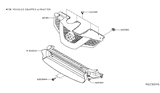 Diagram for 2014 Nissan Rogue Grille - 62310-4BA0B