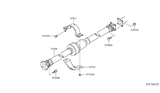 Diagram for 2016 Nissan Rogue Drive Shaft - 37000-4BA0A