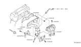 Diagram for 2017 Nissan Rogue Catalytic Converter - 140E2-6FJ0A