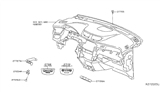 Diagram for Nissan Rogue Blower Control Switches - 27500-4BA0A