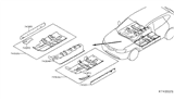 Diagram for 2020 Nissan Rogue Floor Pan - 74320-6FL0D