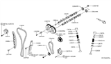 Diagram for Nissan Rogue Cam Gear - 13025-3TA1A