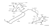 Diagram for 2014 Nissan Rogue Brake Line - 46210-4BA0D