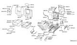 Diagram for 2020 Nissan Rogue Seat Cushion - 88311-4BC1A