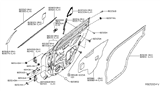 Diagram for 2018 Nissan Rogue Weather Strip - 82830-6FL1A
