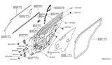 Diagram for 2018 Nissan Rogue Door Moldings - 82282-4BA3A