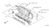 Diagram for Nissan Rogue Intake Manifold - 14001-4BA1B