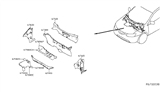 Diagram for 2016 Nissan Rogue Dash Panels - 67300-6FL0A