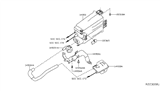 Diagram for 2014 Nissan Rogue Vapor Canister - 14950-4BA0A