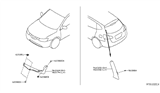 Diagram for 2014 Nissan Rogue Spoiler - 63845-4BA0A