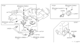 Diagram for 1988 Nissan Sentra EGR Valve - 14710-15M00