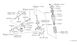 Diagram for 1985 Nissan Sentra Control Arm Bracket - 54485-01A00