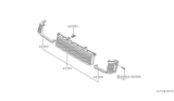 Diagram for Nissan Pulsar NX Grille - 62310-16M00