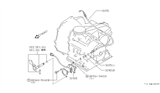 Diagram for 1984 Nissan Sentra Accelerator Cable - 31051-01X18