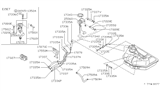 Diagram for 1983 Nissan Pulsar NX Fuel Pump - 17051-16M00