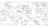 Diagram for 1982 Nissan Datsun 810 Rack And Pinion - 48023-W2200