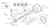 Diagram for 1985 Nissan Pulsar NX Crankshaft Pulley - 12303-11M13