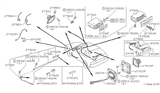 Diagram for 1986 Nissan Pulsar NX Antenna - 28215-06M00