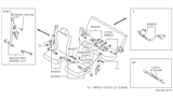 Diagram for Nissan Pulsar NX Seat Belt - 86841-16M12