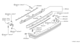 Diagram for 1983 Nissan Pulsar NX Bumper - 85030-16M00